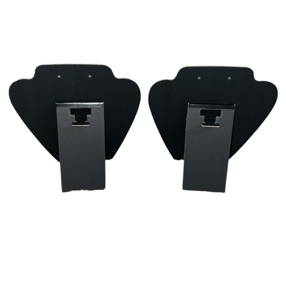 Elegant 2 piece black velvet Jewelry display stands - Picture 4 of 7